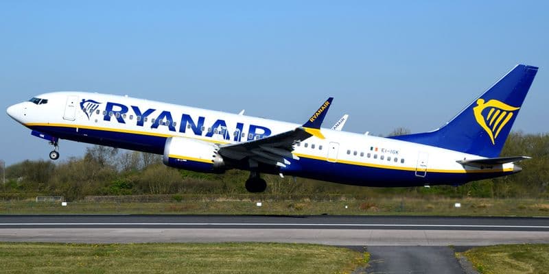 Avión de Ryanair