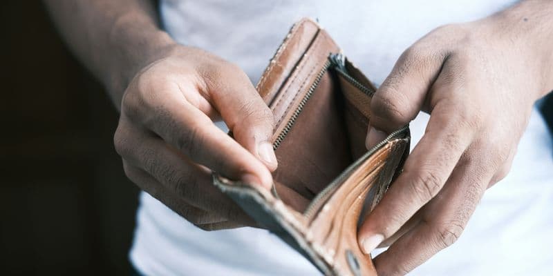 Cartera vacía