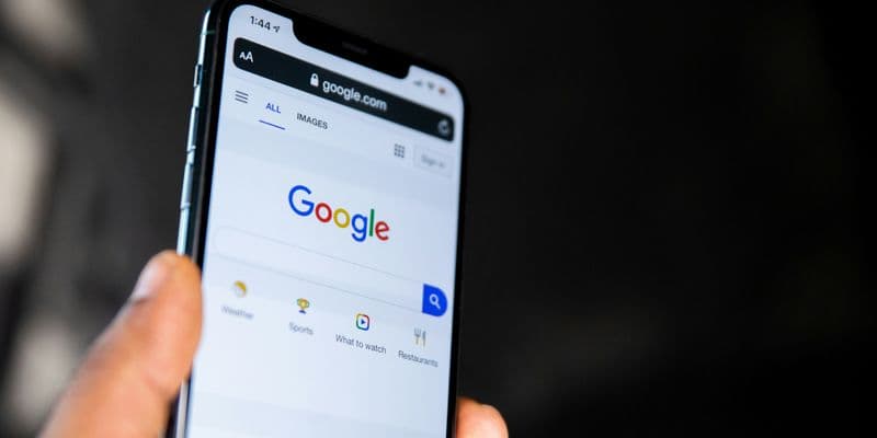 Google en teléfono móvil