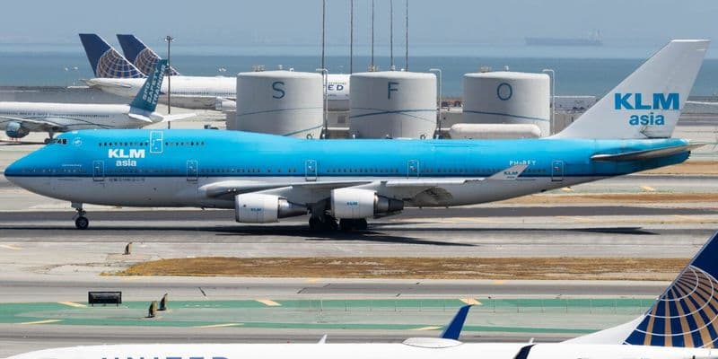 Avión de KLM