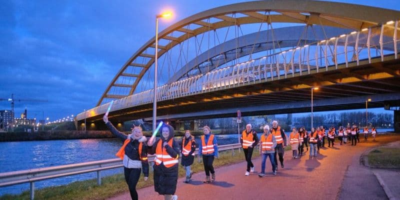 Sunrise Walk en Utrecht - Foto de Coen Kooper en utrecht.nieuws.nl