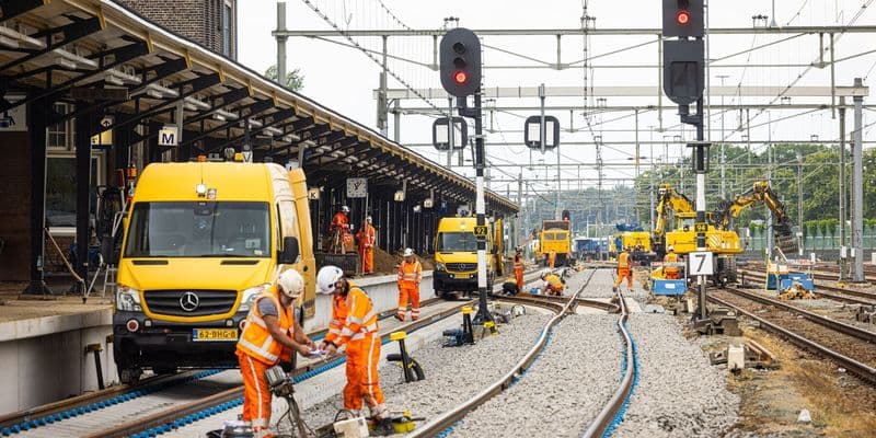 Interrupciones en trenes en Países Bajos por mantenimiento