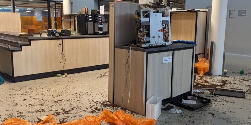 Asalto de manifestantes pro-palestinos en la universidad de Ámsterdam