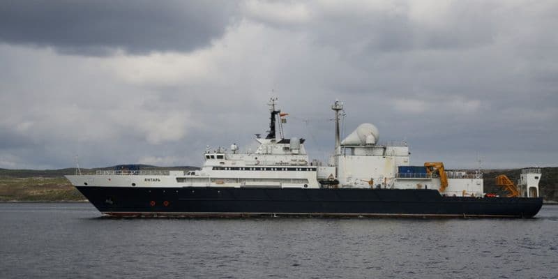 Aumento en la vigilancia de barcos rusos en el Mar del Norte